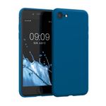 Husa pentru Apple iPhone 8/iPhone 7/iPhone SE 2, Silicon, Albastru, 49979.228, Kwmobile fotografia produsului