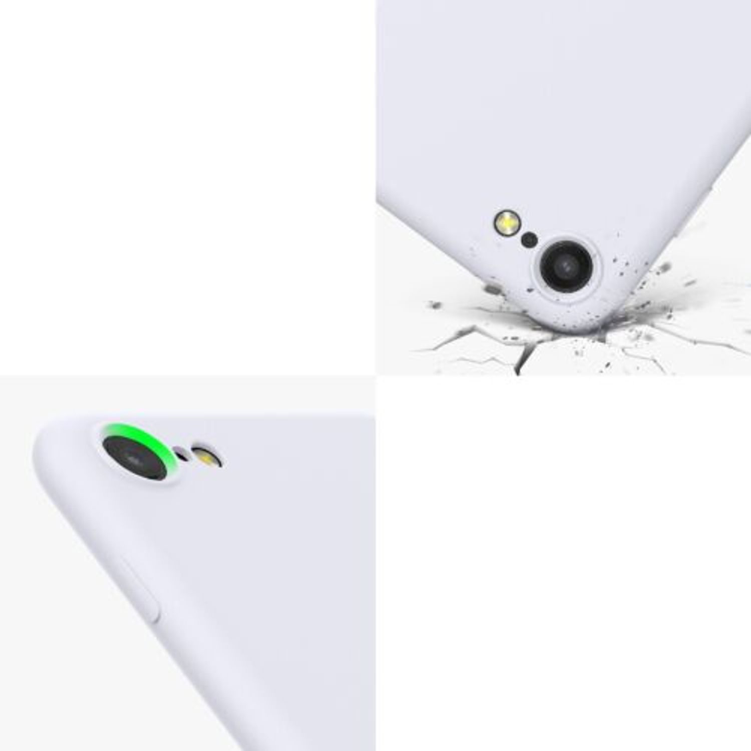 Husa pentru Apple iPhone 8/iPhone 7/iPhone SE 2, Silicon, Mov, 49979.48, Kwmobile fotografia produsului View 9 L