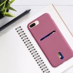 Husa pentru Apple iPhone 8 Plus/iPhone 7 Plus, Silicon, Roz, 49102.167, Kwmobile fotografia produsului View 6 S