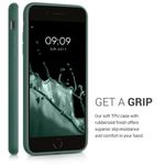 Husa pentru Apple iPhone 8 Plus/iPhone 7 Plus, Silicon, Verde, 49102.166, Kwmobile fotografia produsului View 3 S