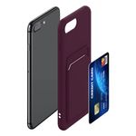 Husa pentru Apple iPhone 8 Plus/iPhone 7 Plus, Silicon, Violet, 55118.190, Kwmobile fotografia produsului View 7 S