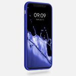 Husa pentru Apple iPhone X/iPhone XS, Silicon, Albastru, 42492.134, Kwmobile fotografia produsului View 3 S
