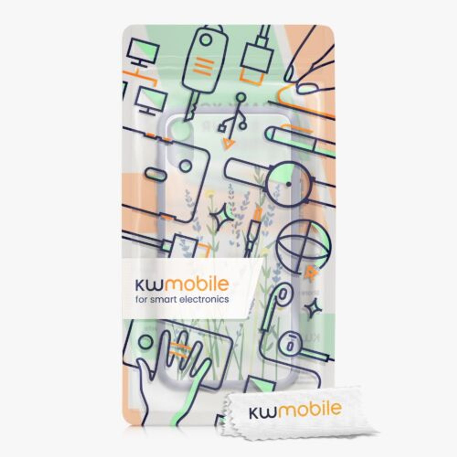 Husa pentru Apple iPhone XR, Silicon, Multicolor, 56494.01, Kwmobile fotografia produsului View 8 L