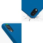 Husa pentru Apple iPhone XR, Silicon, Albastru, 45910.228, Kwmobile fotografia produsului View 7 S