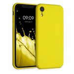 Husa pentru Apple iPhone XR, Silicon, Galben, 49983.165, Kwmobile fotografia produsului
