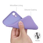 Husa pentru Apple iPhone XR, Silicon, Mov, 49983.222, Kwmobile fotografia produsului View 4 S