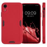 Husa pentru Apple iPhone XR, Silicon, Rosu, 56704.09, Kwmobile fotografia produsului View 2 S
