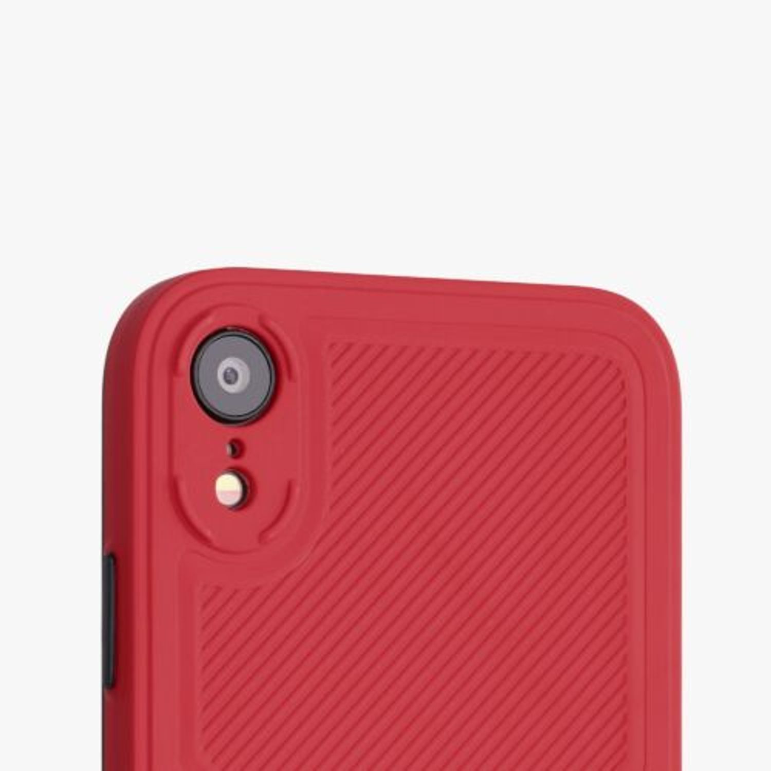 Husa pentru Apple iPhone XR, Silicon, Rosu, 56704.09, Kwmobile fotografia produsului View 7 L