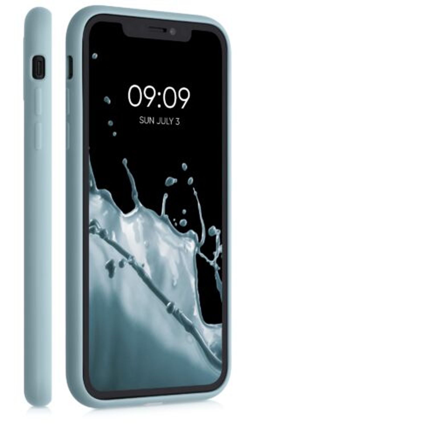Husa pentru Apple iPhone XR, Silicon, Verde, 49101.58, Kwmobile fotografia produsului View 9 L