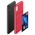 Husa pentru Apple iPhone XR, Silicon, Roz, 55116.09, Kwmobile fotografia produsului View 7 S
