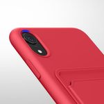 Husa pentru Apple iPhone XR, Silicon, Roz, 55116.09, Kwmobile fotografia produsului View 9 S