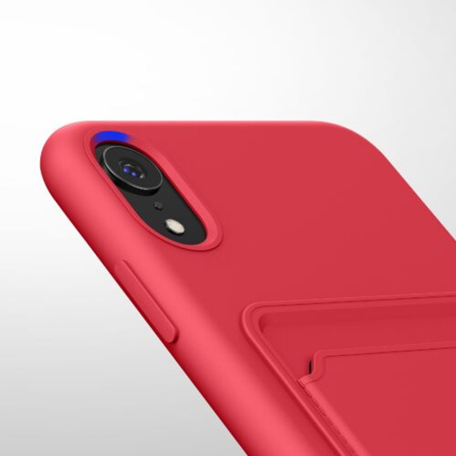Husa pentru Apple iPhone XR, Silicon, Roz, 55116.09, Kwmobile fotografia produsului View 9 L