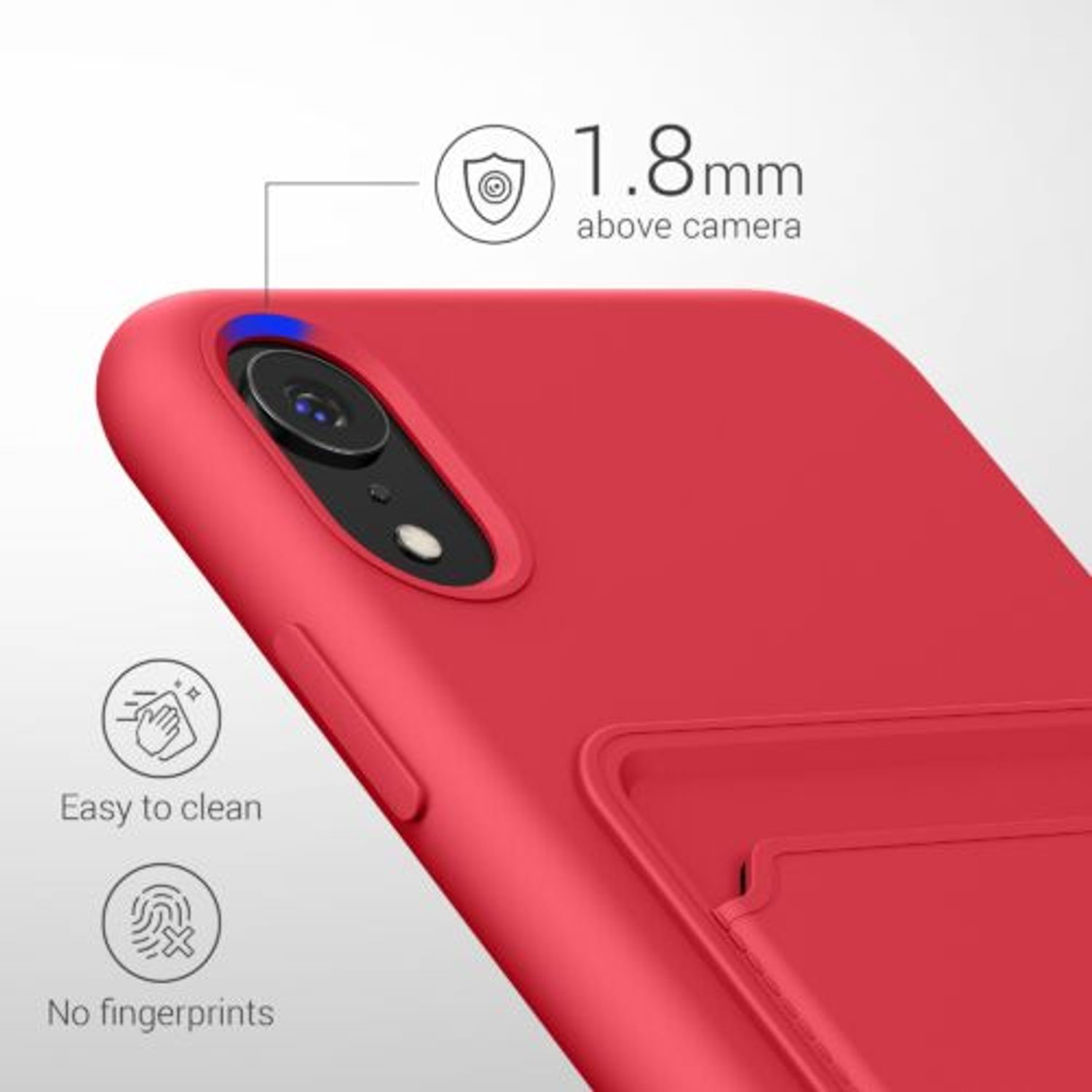 Husa pentru Apple iPhone XR, Silicon, Roz, 55116.09, Kwmobile fotografia produsului View 4 L