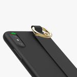 Husa pentru Apple iPhone XS, Silicon, Negru, 56804.01, Kwmobile fotografia produsului View 10 S