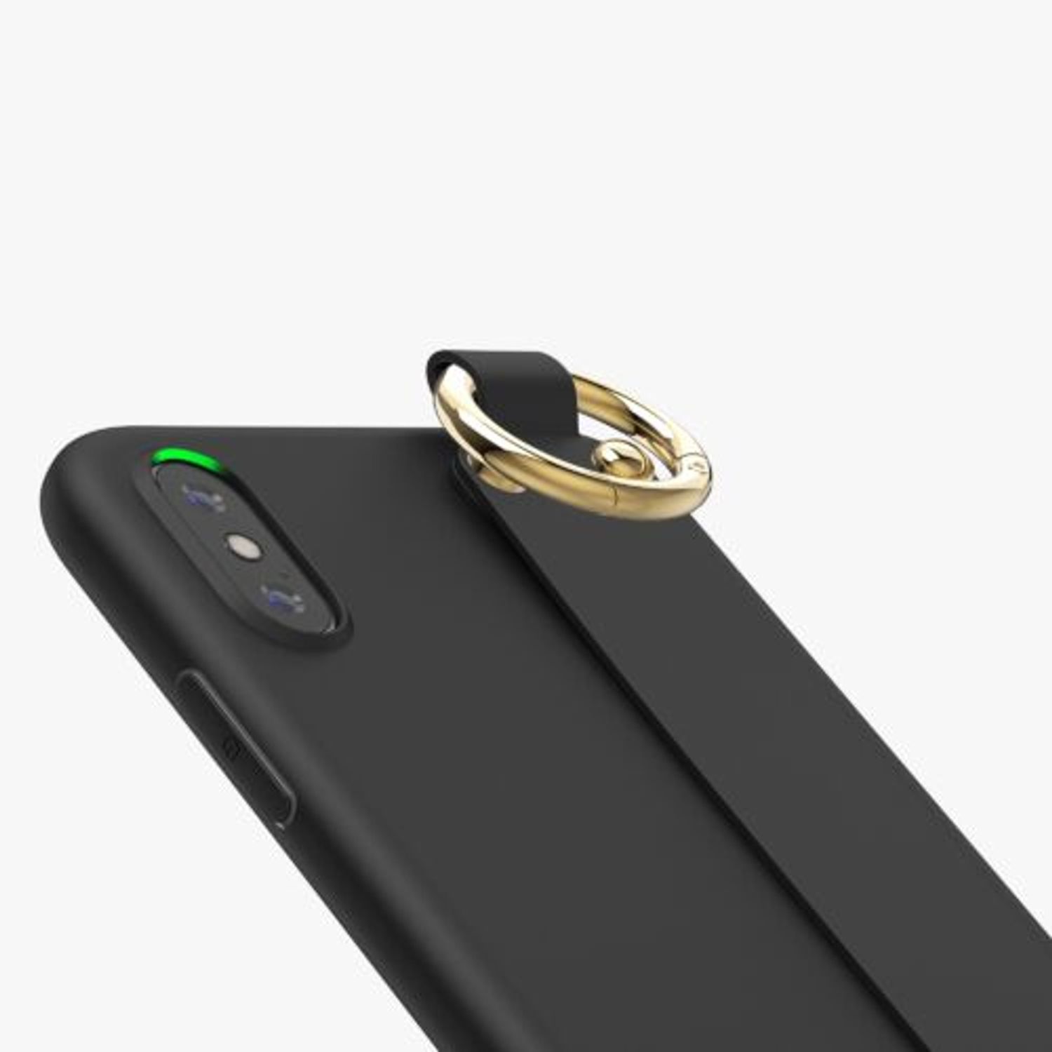 Husa pentru Apple iPhone XS, Silicon, Negru, 56804.01, Kwmobile fotografia produsului View 10 L