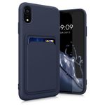 Husa pentru Apple iPhone XR, Silicon, Albastru, 55116.17, Kwmobile fotografia produsului