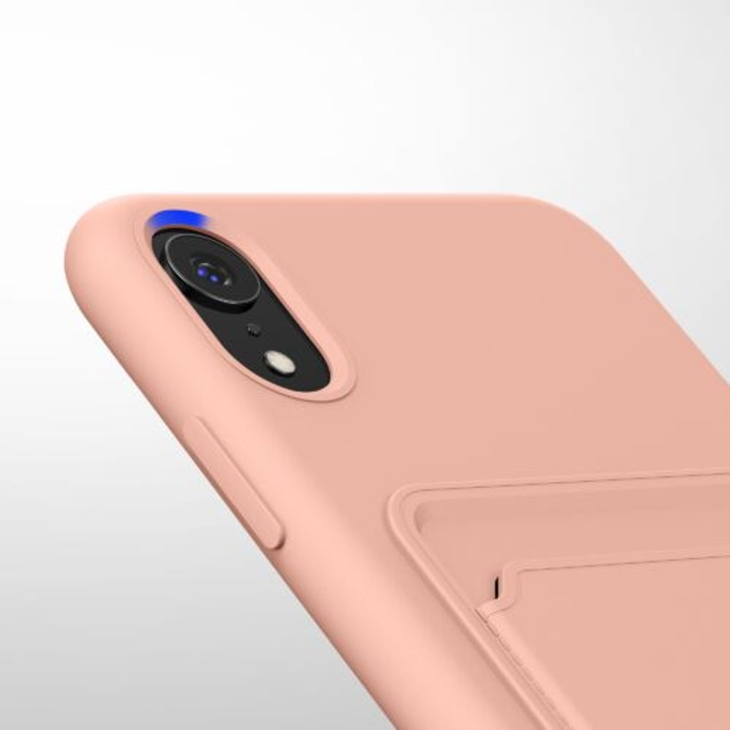 Husa pentru Apple iPhone XR, Silicon, Roz, 55116.199, Kwmobile fotografia produsului View 9 L