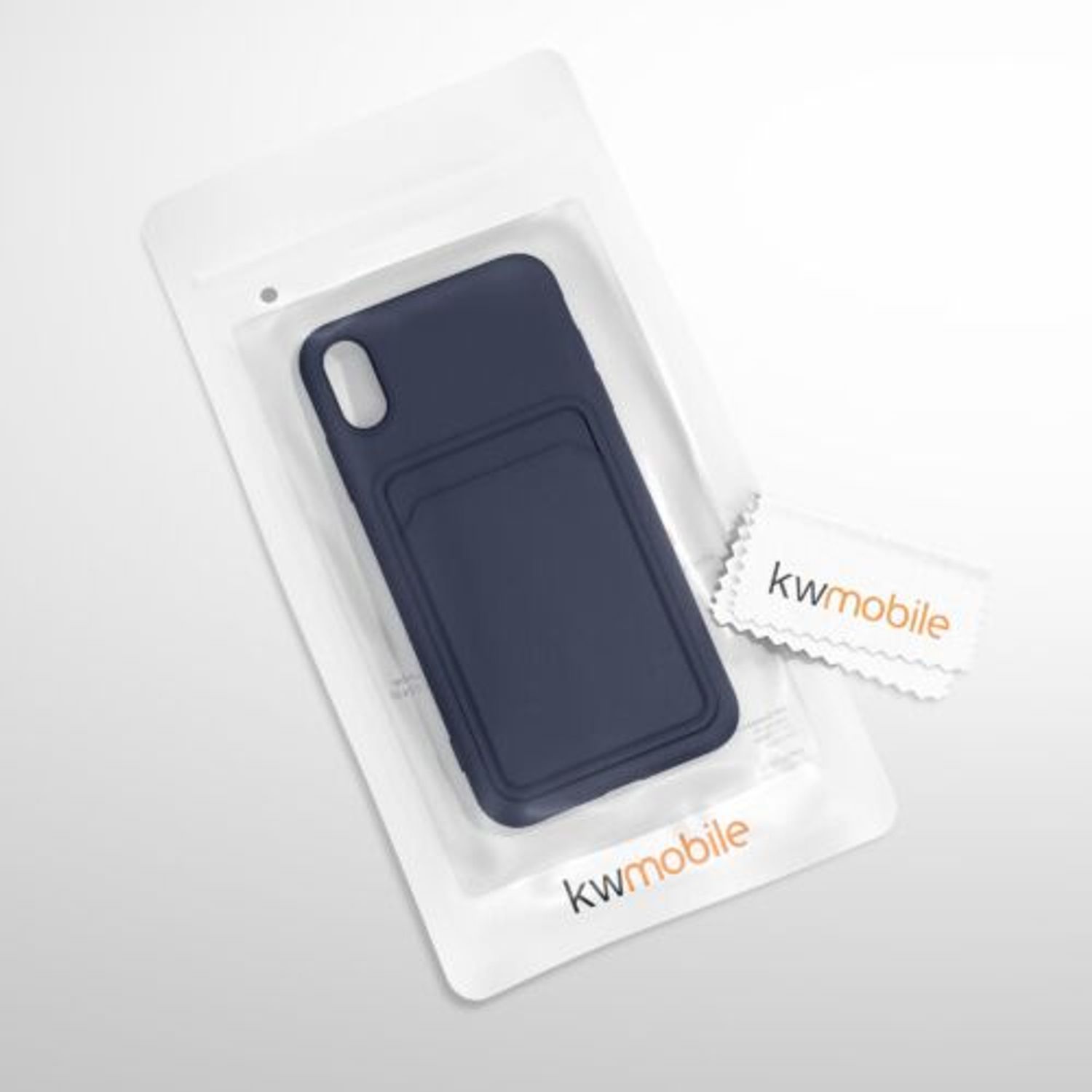 Husa pentru Apple iPhone XR, Silicon, Albastru, 55116.17, Kwmobile fotografia produsului View 8 L