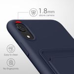 Husa pentru Apple iPhone XR, Silicon, Albastru, 55116.17, Kwmobile fotografia produsului View 4 S