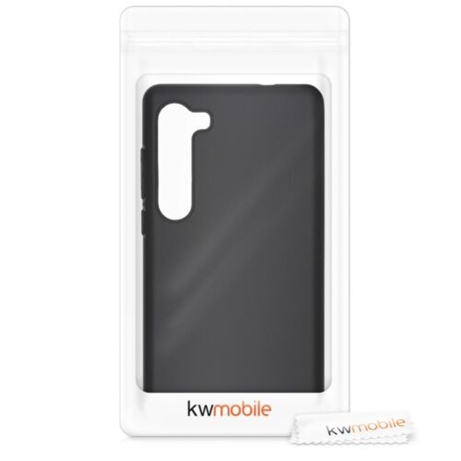 Husa pentru Motorola Edge, Silicon, Negru, 52362.47 fotografia produsului View 8 L