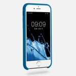Husa pentru Apple iPhone 6/iPhone 6s, Silicon, Albastru, 40223.228, Kwmobile fotografia produsului View 3 S