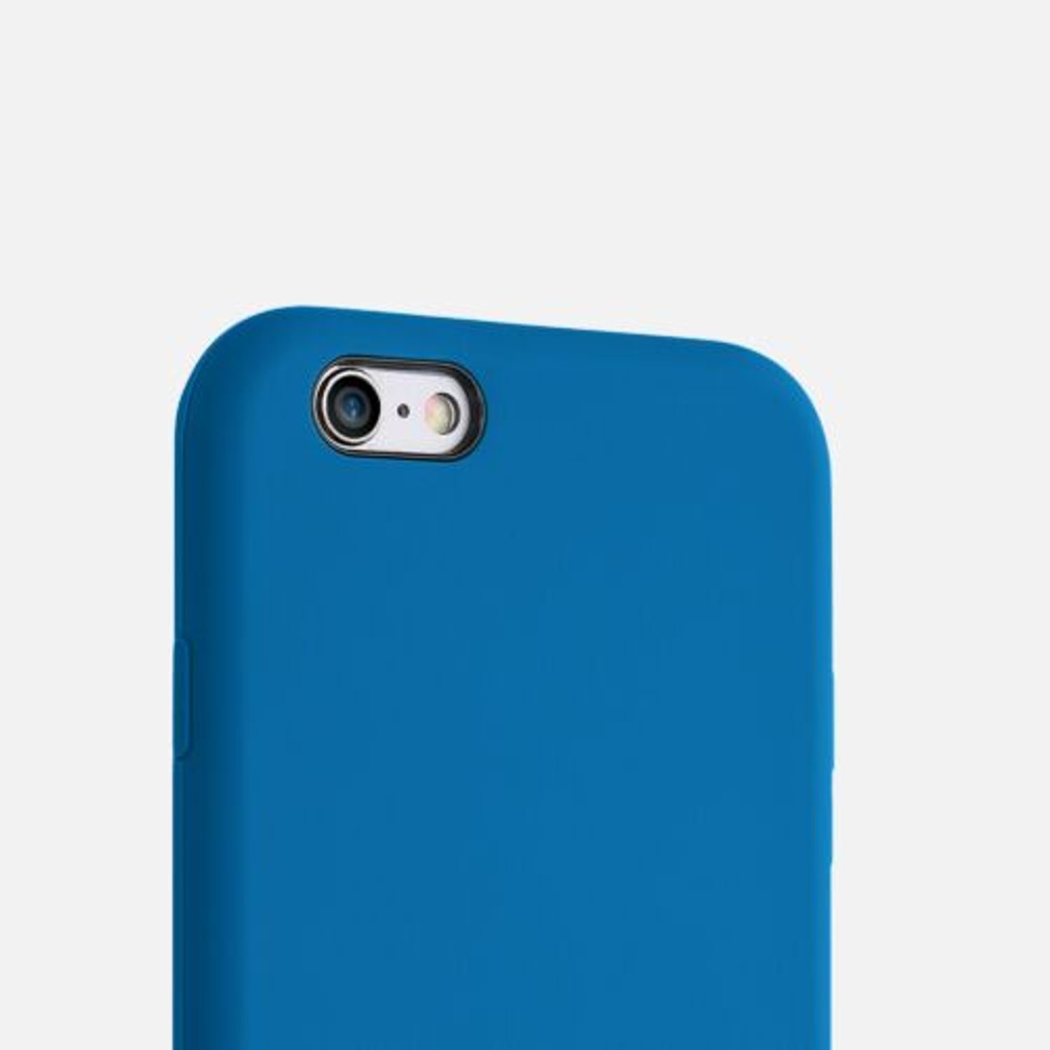 Husa pentru Apple iPhone 6/iPhone 6s, Silicon, Albastru, 40223.228, Kwmobile fotografia produsului View 7 L