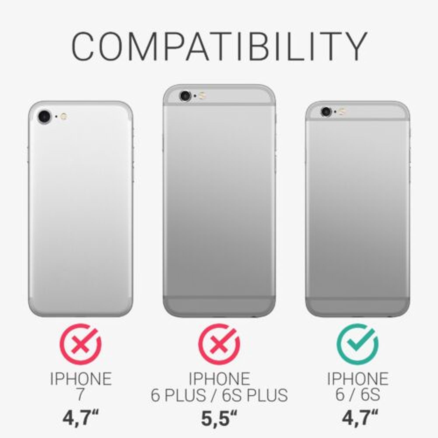 Husa pentru Apple iPhone 6/iPhone 6s, Silicon, Albastru, 40223.228, Kwmobile fotografia produsului View 4 L