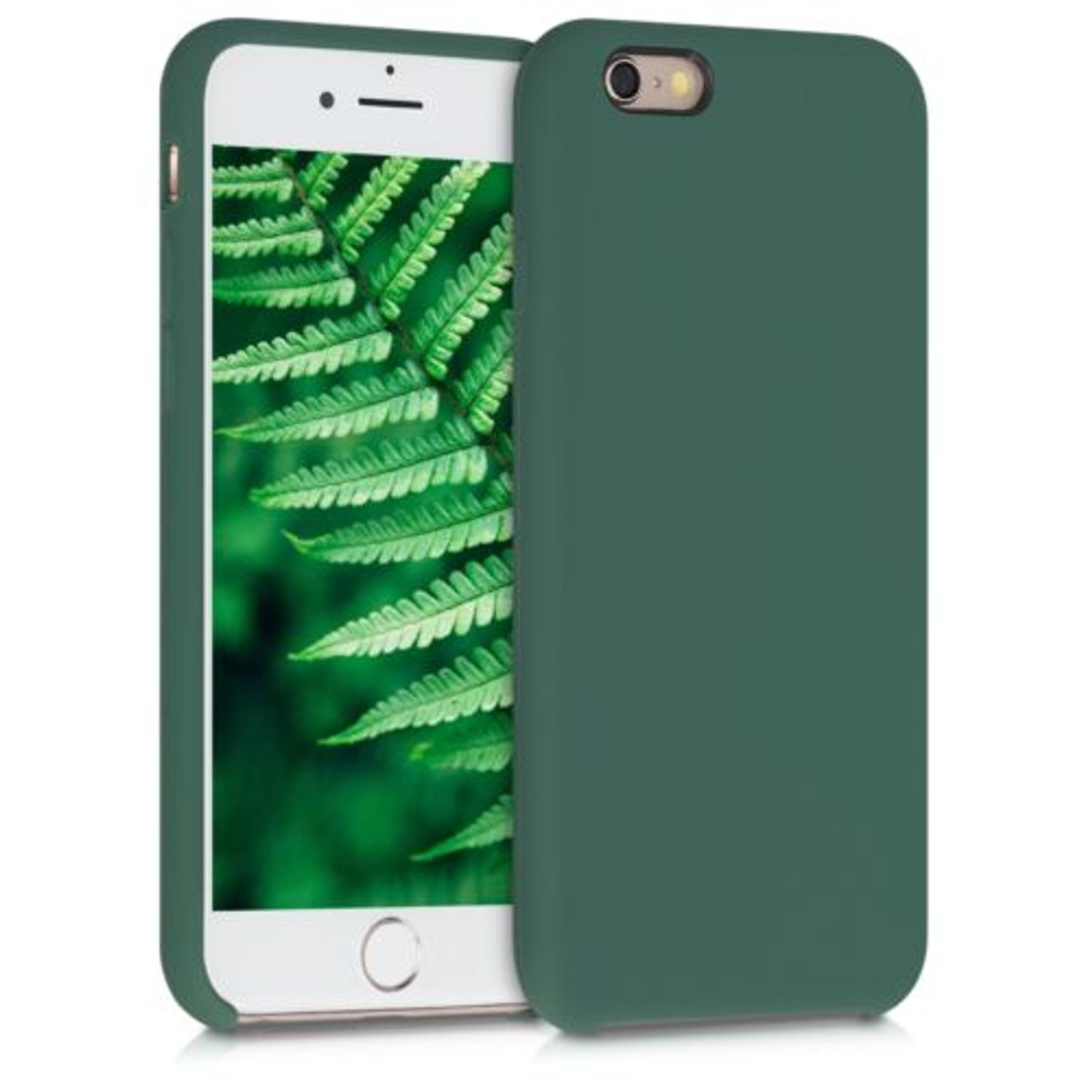 Husa pentru Apple iPhone 6/iPhone 6s, Silicon, Verde, 40223.166, Kwmobile fotografia produsului
