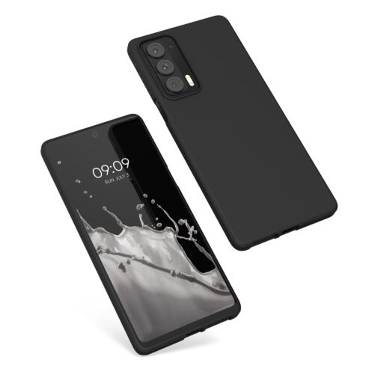 Husa pentru Motorola Edge 20, Silicon, Negru, 56058.47 fotografia produsului View 2 L