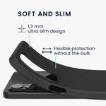 Husa pentru Motorola Edge 20, Silicon, Negru, 56058.47 fotografia produsului View 4 S