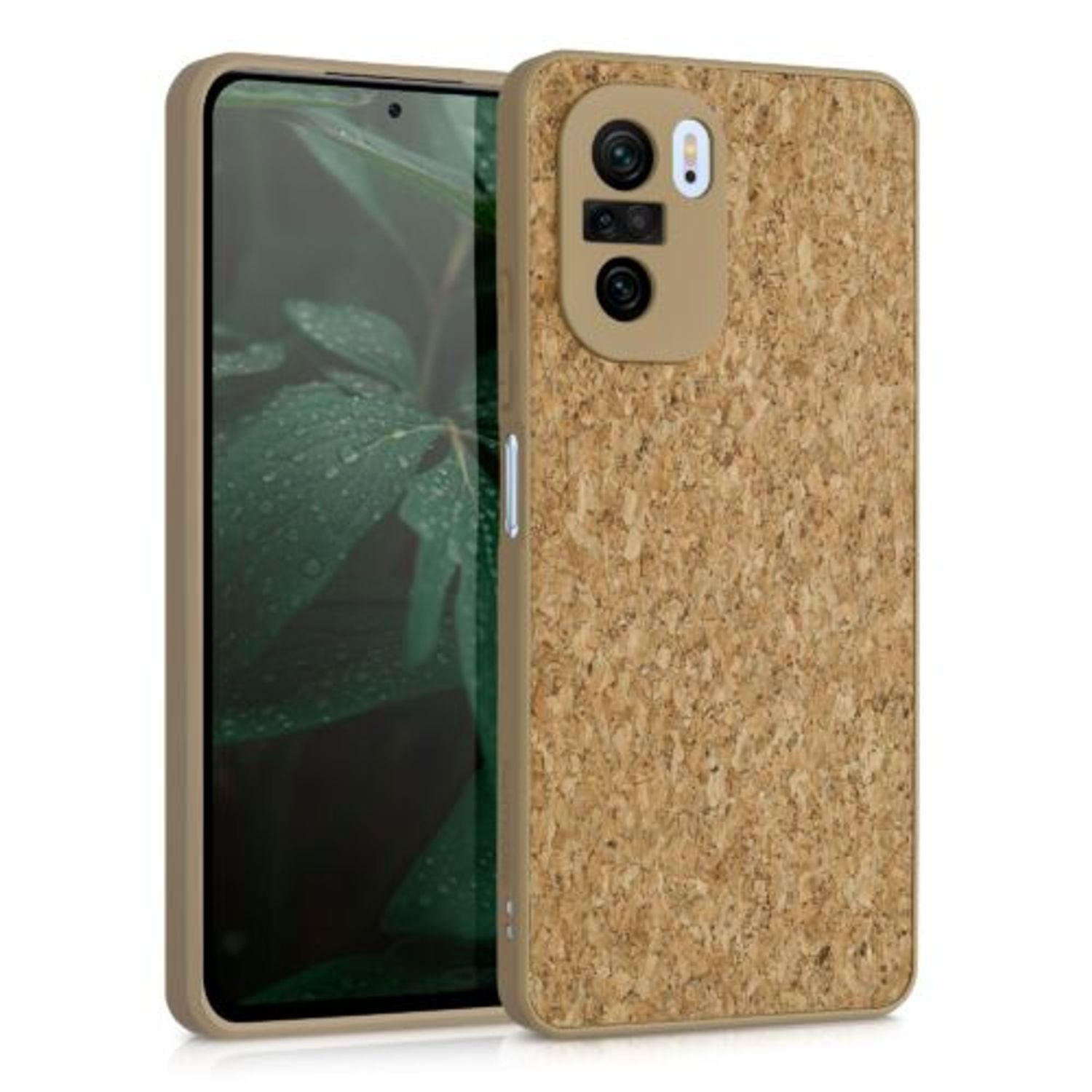 Husa pentru Xiaomi Mi 11i/Poco F3, Pluta, Maro, 56357.24, Kwmobile fotografia produsului