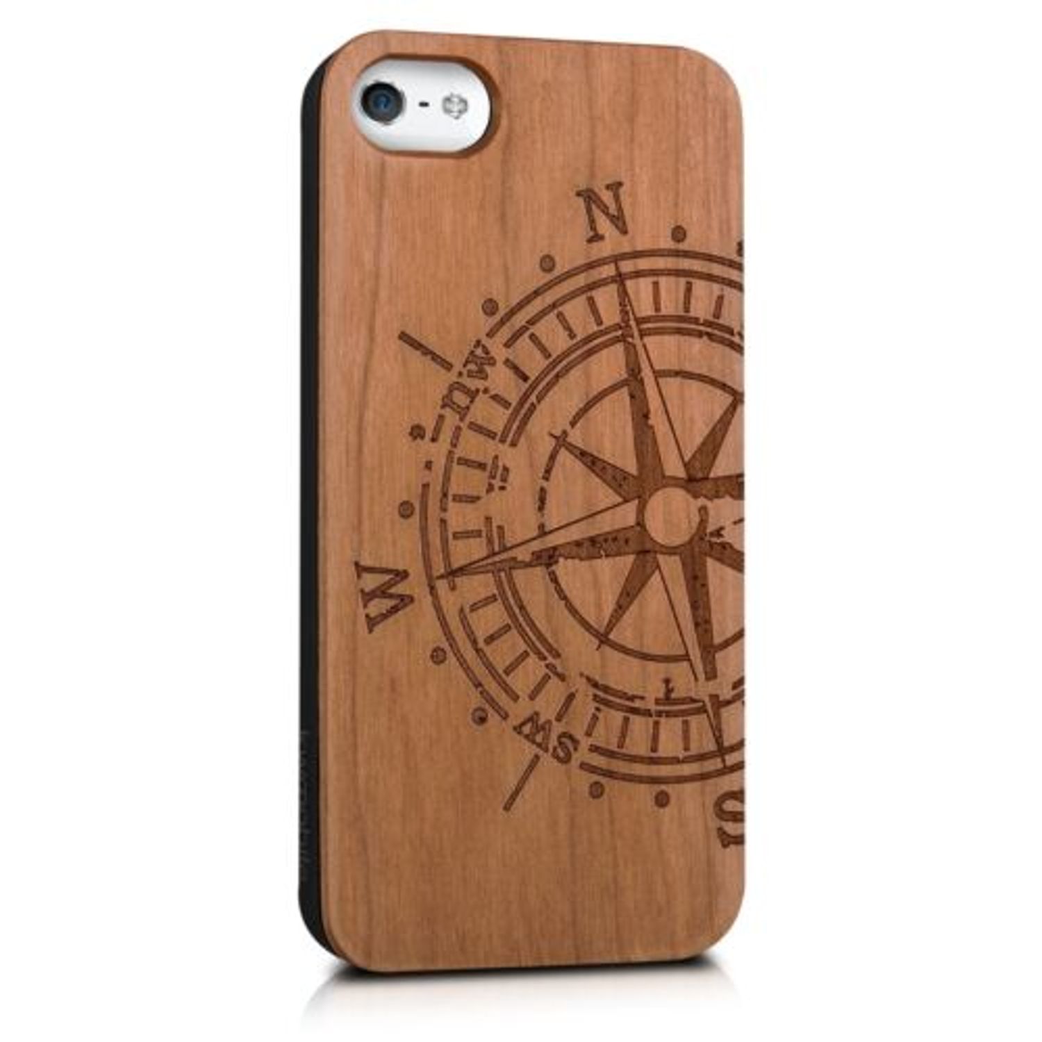 Husa pentru Apple iPhone 5/iPhone 5s/iPhone SE, Lemn, Maro, 38451.24 fotografia produsului