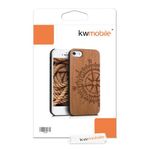 Husa pentru Apple iPhone 5/iPhone 5s/iPhone SE, Lemn, Maro, 38451.24 fotografia produsului View 2 S