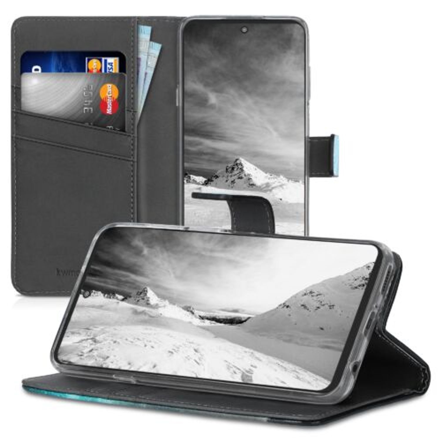 Husa pentru Motorola Edge 20 Lite, Piele ecologica, Multicolor, 56065.01 fotografia produsului View 5 L