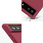 Husa pentru Google Pixel 6, Silicon, Rosu, 55434.209, Kwmobile fotografia produsului View 4 S