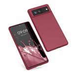 Husa pentru Google Pixel 6, Silicon, Rosu, 55434.209, Kwmobile fotografia produsului View 7 S