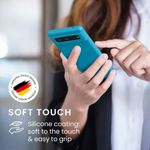 Husa pentru Google Pixel 6, Silicon, Albastru, 55865.223, Kwmobile fotografia produsului View 5 S