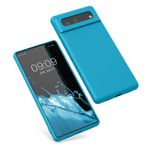 Husa pentru Google Pixel 6, Silicon, Albastru, 55865.223, Kwmobile fotografia produsului View 2 S