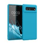 Husa pentru Google Pixel 6, Silicon, Albastru, 55865.223, Kwmobile fotografia produsului