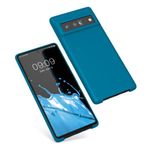 Husa pentru Google Pixel 6 Pro, Silicon, Albastru, 55863.224, Kwmobile fotografia produsului View 2 S