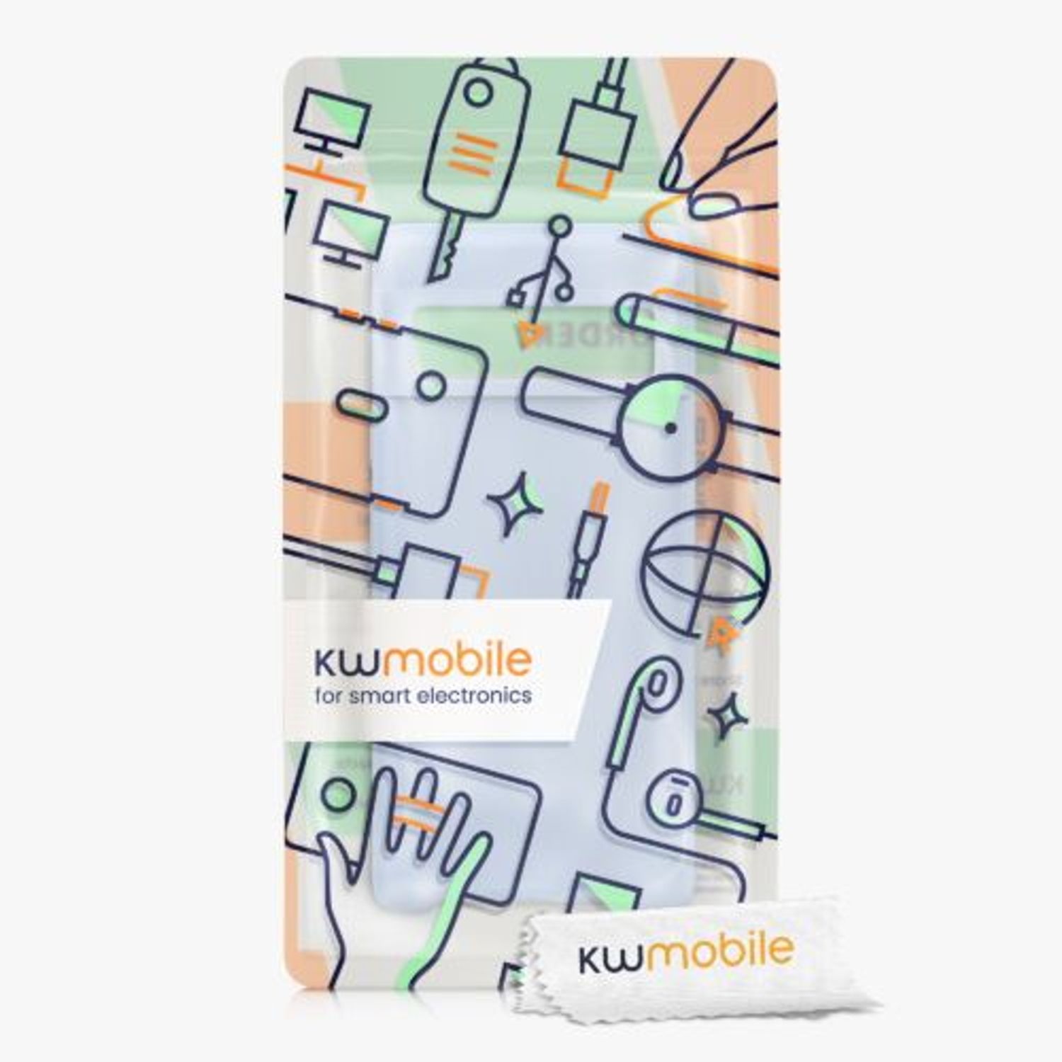 Husa pentru Google Pixel 6 Pro, Silicon, Albastru, 55863.58, Kwmobile fotografia produsului View 8 L