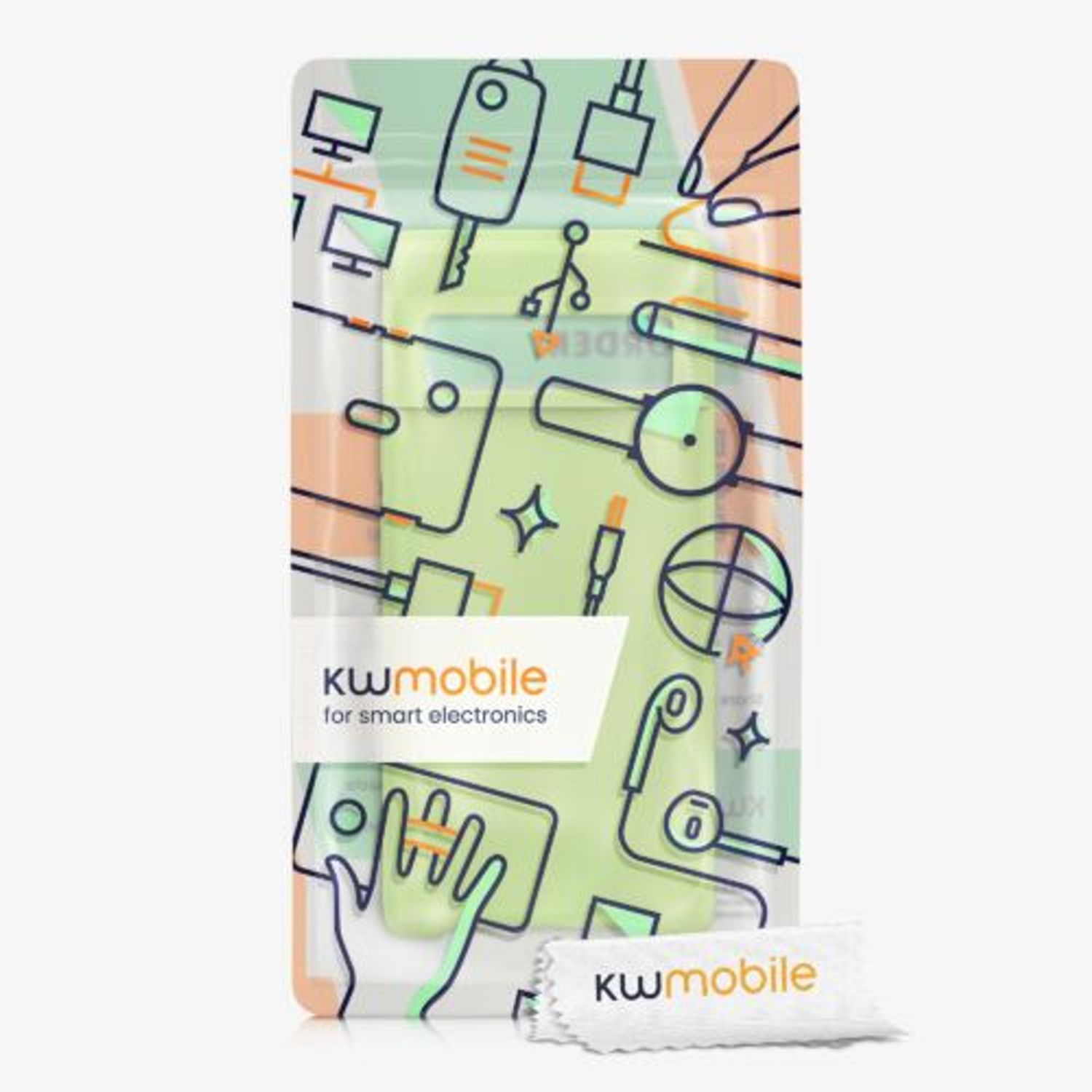Husa pentru Google Pixel 6 Pro, Silicon, Verde, 55863.214, Kwmobile fotografia produsului View 7 L