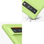 Husa pentru Google Pixel 6 Pro, Silicon, Verde, 55863.214, Kwmobile fotografia produsului View 8 S