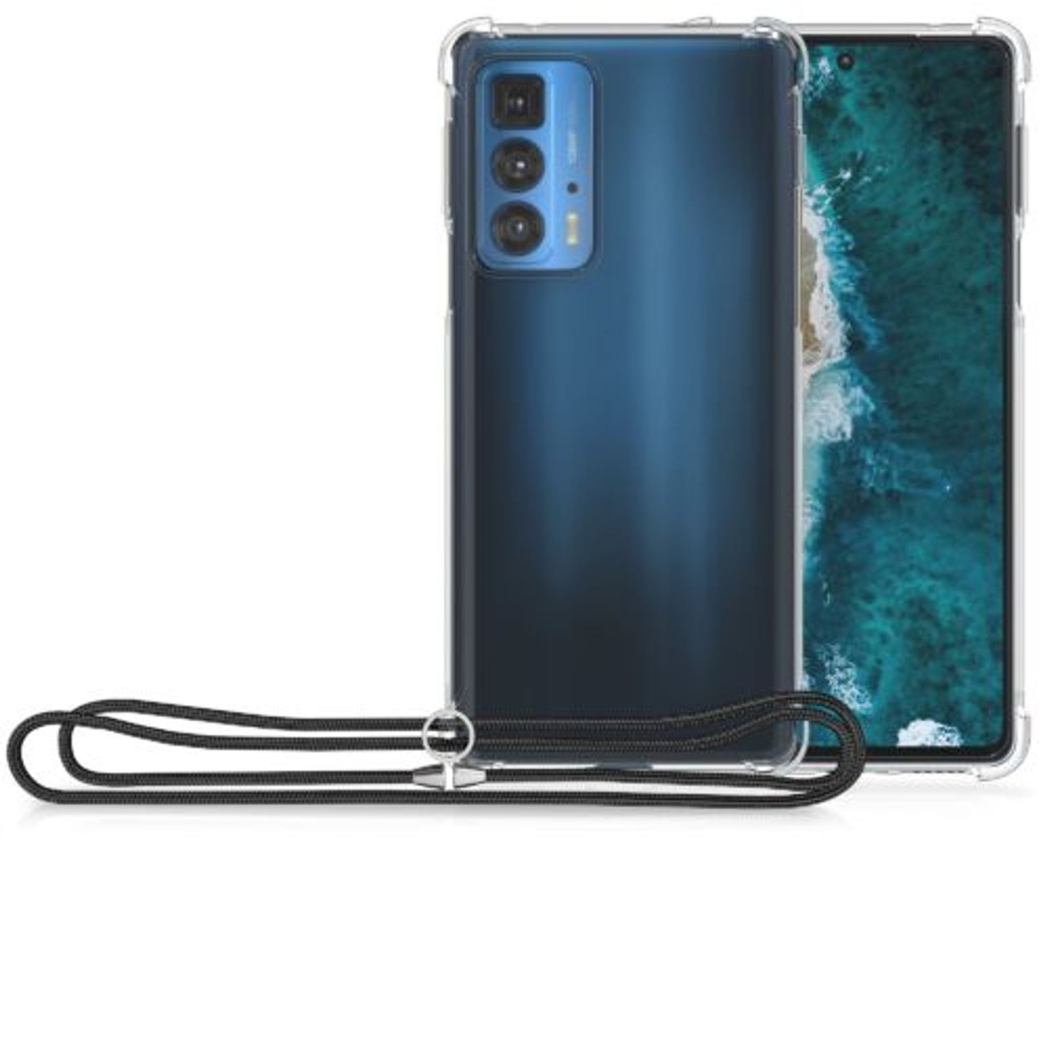 Husa pentru Motorola Edge 20 Pro, Silicon, Transparent, 56060.01 fotografia produsului View 8 L