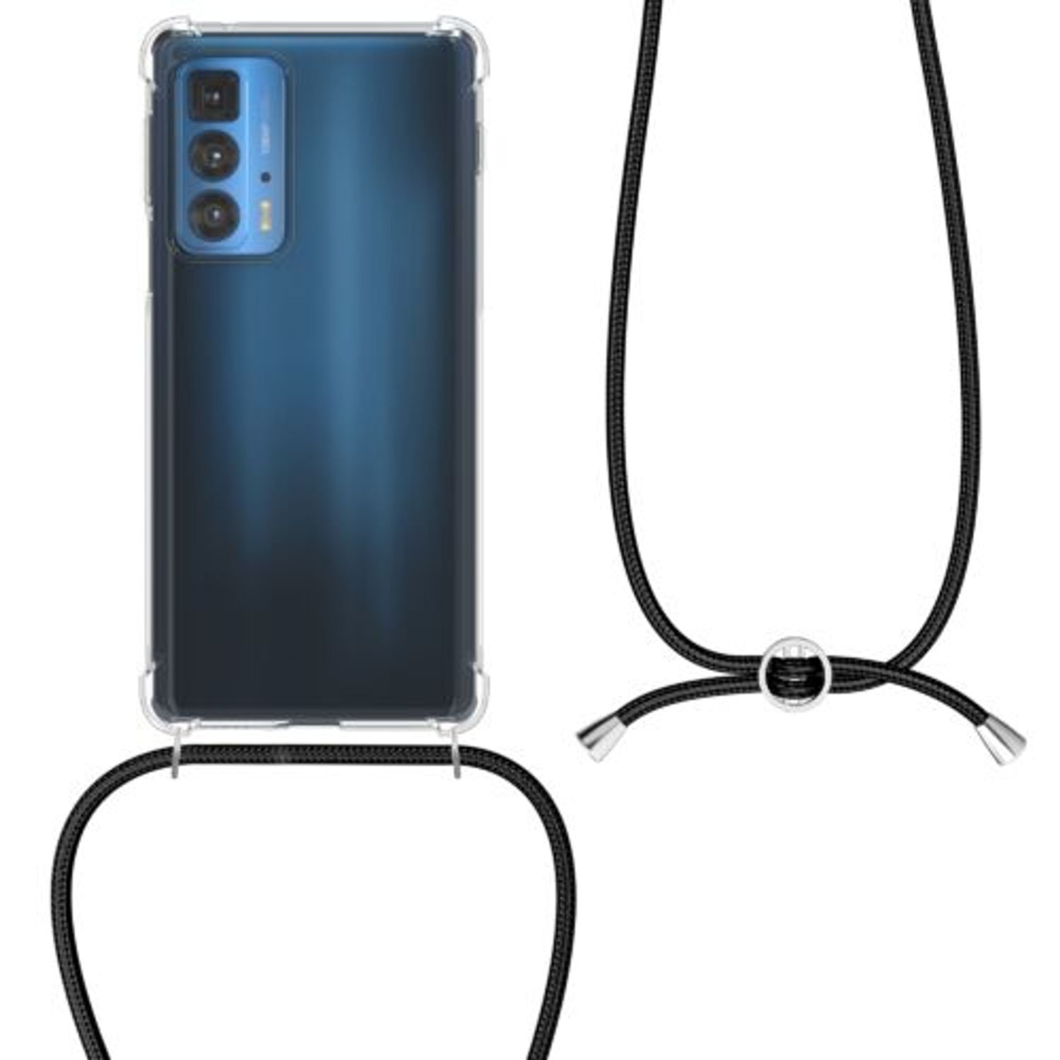 Husa pentru Motorola Edge 20 Pro, Silicon, Transparent, 56060.01 fotografia produsului View 2 L