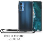 Husa pentru Motorola Edge 20 Pro, Silicon, Transparent, 56060.01 fotografia produsului View 4 S