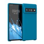 Husa pentru Google Pixel 6 Pro, Silicon, Albastru, 55863.224, Kwmobile fotografia produsului