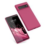 Husa pentru Google Pixel 6 Pro, Silicon, Roz, 55879.106, Kwmobile fotografia produsului View 2 S