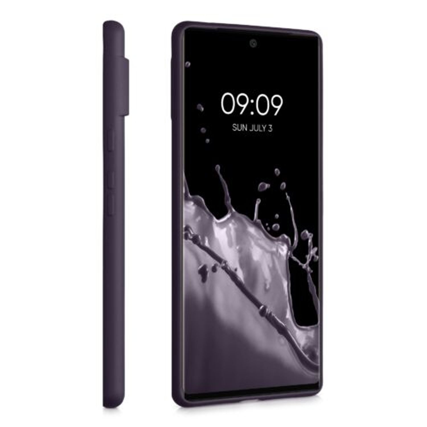 Husa pentru Google Pixel 6 Pro, Silicon, Mov, 55856.115, Kwmobile fotografia produsului View 5 L