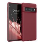 Husa pentru Google Pixel 6 Pro, Silicon, Rosu, 55879.209, Kwmobile fotografia produsului